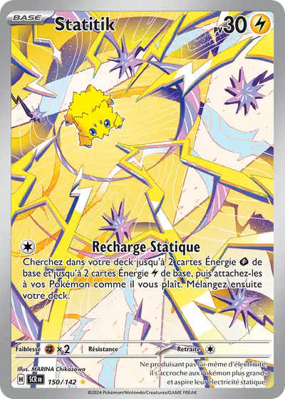 Image de la carte Pokemon Statitik 150/142