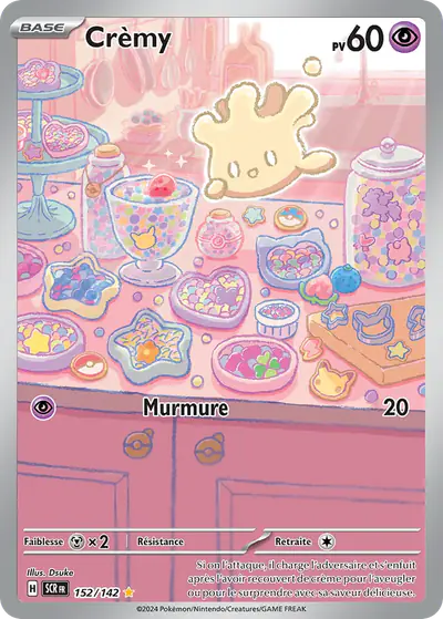 Image de la carte Pokemon Crèmy 152/142