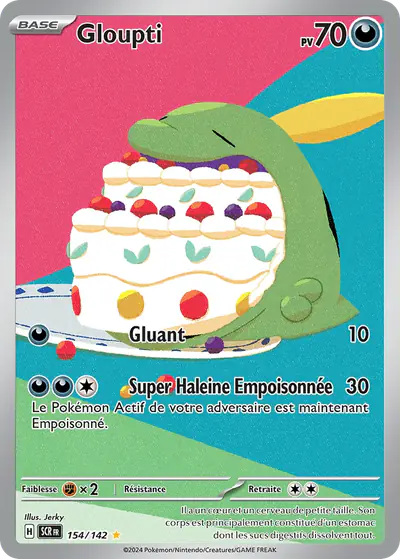 Image de la carte Pokemon Gloupti 154/142