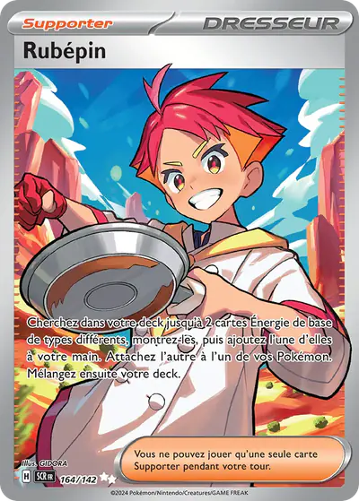 Image de la carte Pokemon Rubépin 164/142