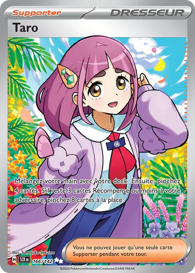 Image de la carte Pokemon Taro 166/142