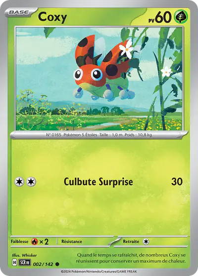 Image de la carte Pokemon Coxy 002/142