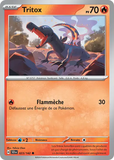 Image de la carte Pokemon Tritox 023/142