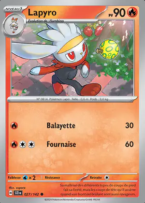 Lapyro 027/142
