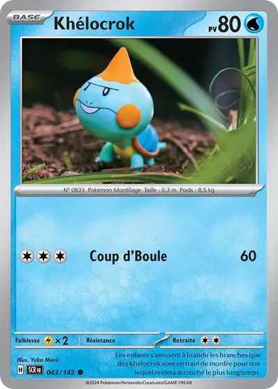 Image de la carte Pokemon Khélocrok 043/142