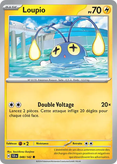 Image de la carte Pokemon Loupio 048/142