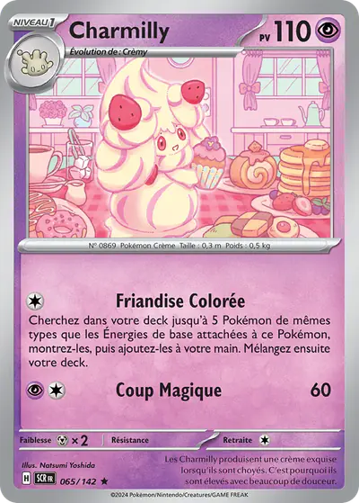 Image de la carte Pokemon Charmilly 065/142
