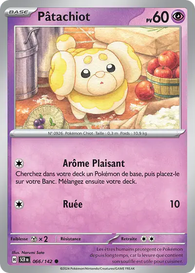 Image de la carte Pokemon Pâtachiot 066/142
