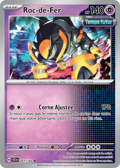 Image de la carte Pokemon Roc-de-Fer 071/142
