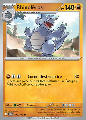 Rhinof&eacute;ros 075/142