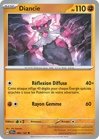 Image de la carte Pokemon Diancie 086/142