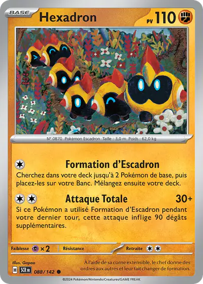 Image de la carte Pokemon Hexadron 088/142