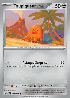 Taupiqueur d'Alola 122/191