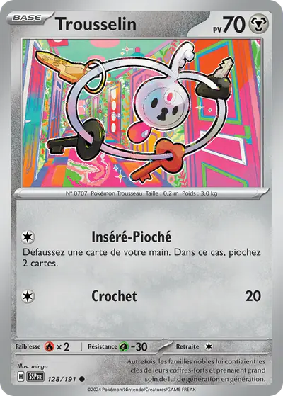 Image de la carte Pokemon Trousselin 128/191