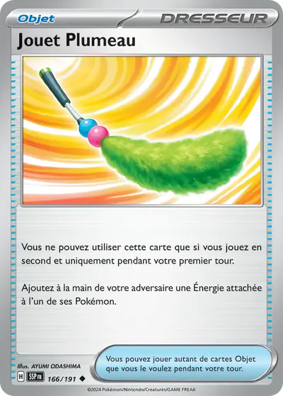 Image de la carte Pokemon Jouet Plumeau 166/191