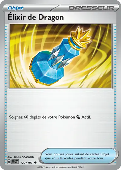 Image de la carte Pokemon Élixir de Dragon 172/191