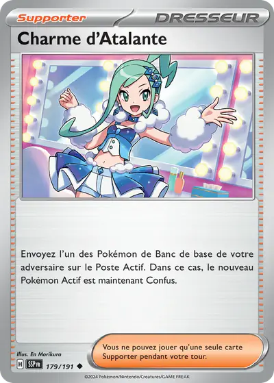 Image de la carte Pokemon Charme d'Atalante 179/191
