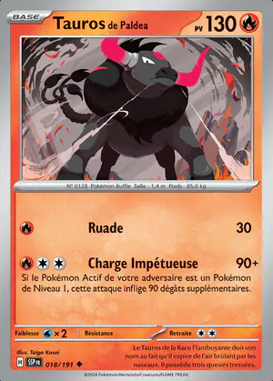 Tauros de Paldea 018/191