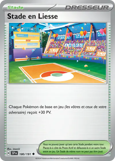 Image de la carte Pokemon Stade en Liesse 180/191