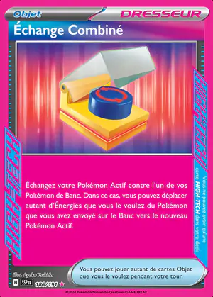 &Eacute;change Combin&eacute; 186/191
