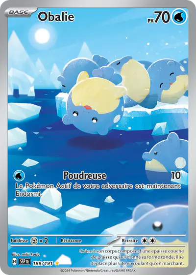 Image de la carte Pokemon Obalie 199/191