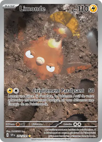 Image de la carte Pokemon Limonde 202/191