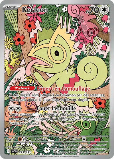 Image de la carte Pokemon Kecleon 213/191
