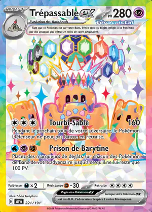 Tr&eacute;passable ex 221/191