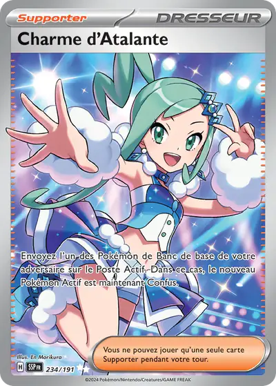 Image de la carte Pokemon Charme d'Atalante 234/191