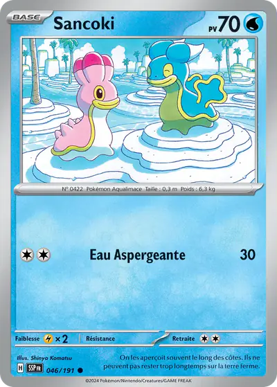 Image de la carte Pokemon Sancoki 046/191