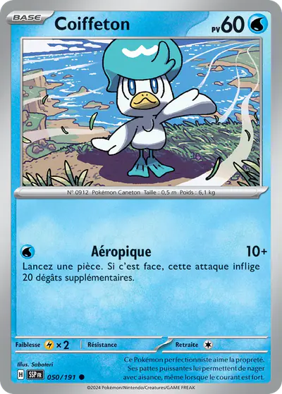 Image de la carte Pokemon Coiffeton 050/191
