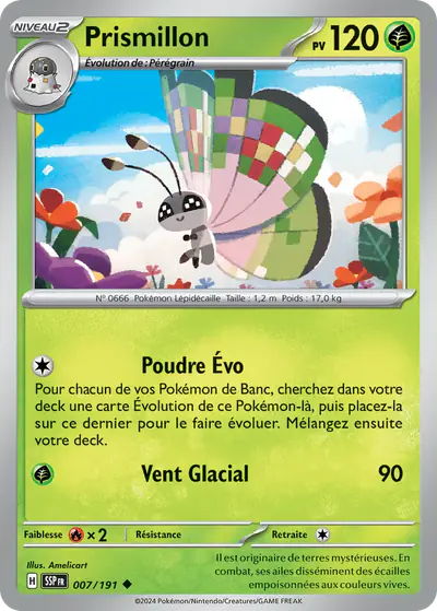 Image de la carte Pokemon Prismillon 007/191