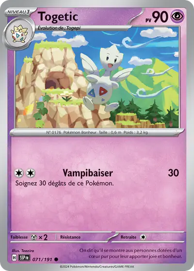 Image de la carte Pokemon Togetic 071/191