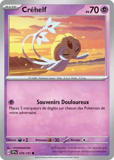 Image de la carte Pokemon Créhelf 078/191