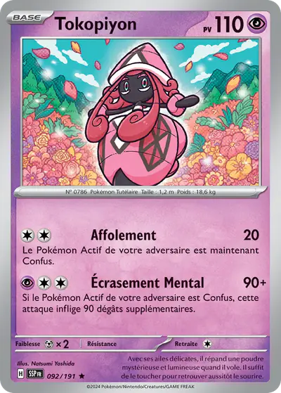 Image de la carte Pokemon Tokopiyon 092/191