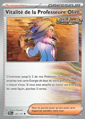 Vitalit&eacute; de la Professeure Olim 120/131