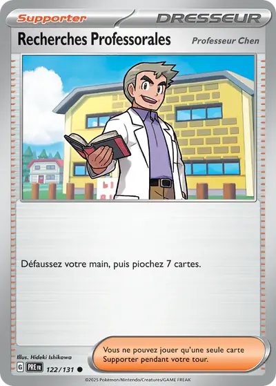 Image de la carte Pokemon Recherches Professorales 122/131