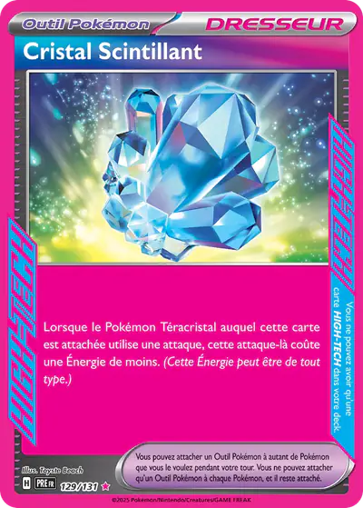 Image de la carte Pokemon Cristal Scintillant 129/131