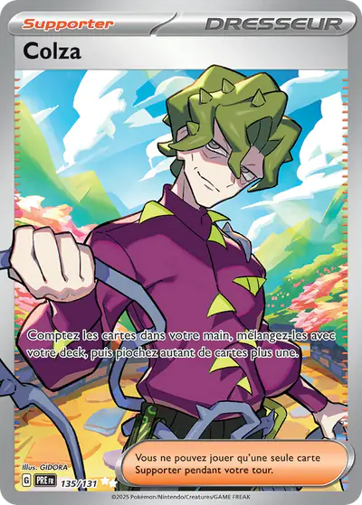 Image de la carte Pokemon Colza 135/131