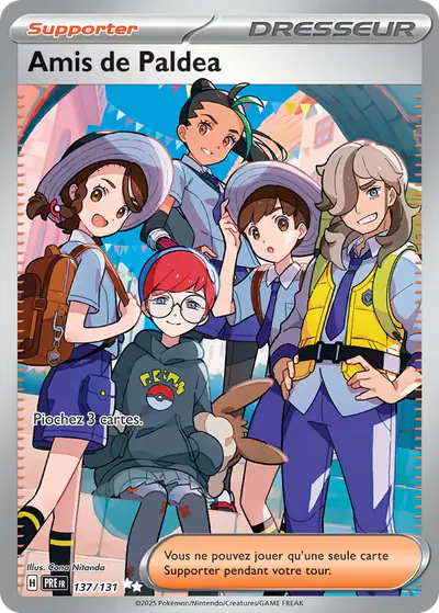 Image de la carte Pokemon Amis de Paldea 137/131