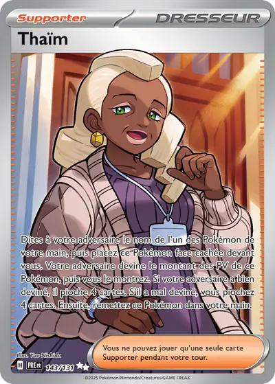 Image de la carte Pokemon Thaïm 143/131
