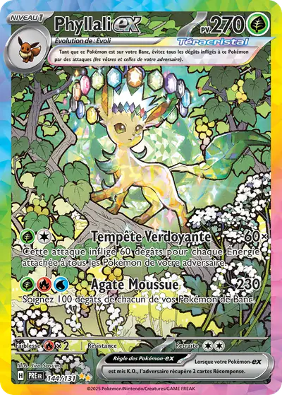 Image de la carte Pokemon Phyllali ex 144/131