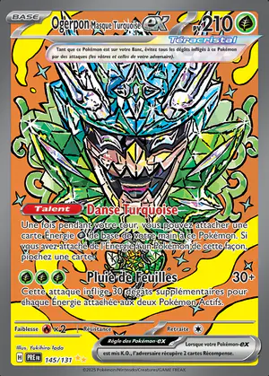 Ogerpon Masque Turquoise ex 145/131