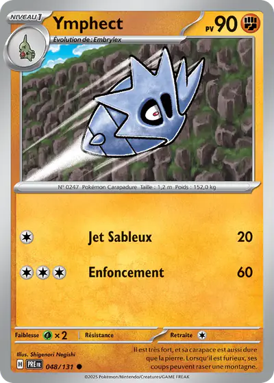 Image de la carte Pokemon Ymphect 048/131