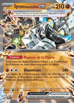 Ogerpon Masque de la Pierre ex 058/131