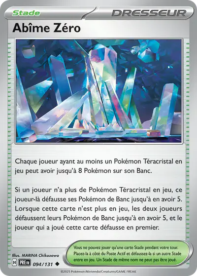 Image de la carte Pokemon Abîme Zéro 094/131