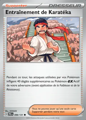 Entra&icirc;nement de Karat&eacute;ka 098/131