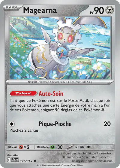Image de la carte Pokemon Magearna 107/159