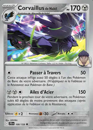 Corvaillus de Nabil 108/159