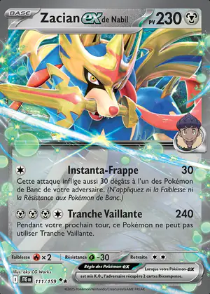 Zacian ex de Nabil 111/159